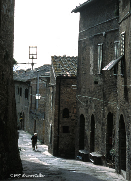 Resident of San Gimignano