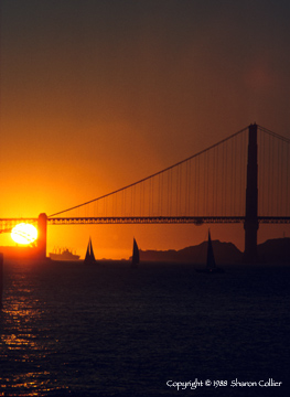 Equinox at the Golden Gate Bridge