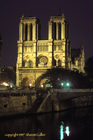 Night View of Notre Dame