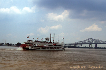 Riverboat on the Mississippi River