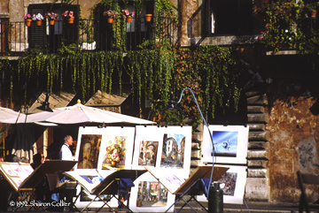 Cafe at Piazza Navona, Roma