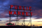 Pike Place Market Sign