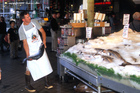 Fishmonger at Pike Place Market