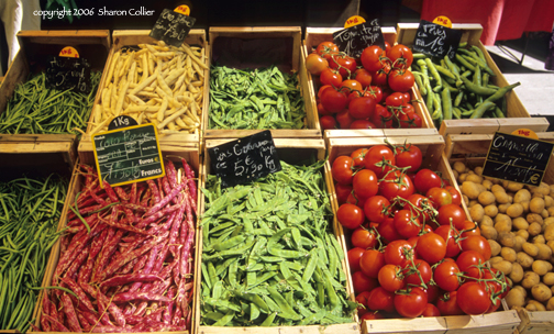 Vegetables and Fruits of Provence