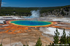 Bird's-Eye View of Grand Prismatic Spring