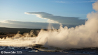 Twilight at The Firehole River in Yellowstone