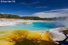 Sapphire Pool at Bisquit Basin - Yellowstone