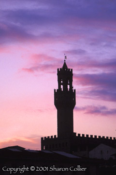 Palazzo Vecchio at Sunset