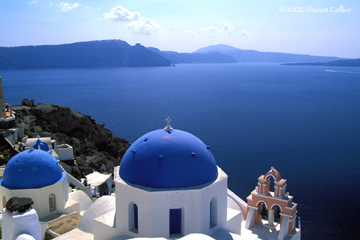 Blue Domes of Oia